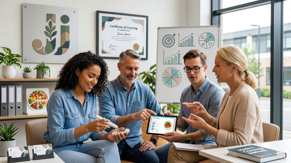 Business growth planning with coaching framework