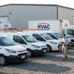 HVAC business valuation analysis with financial reports