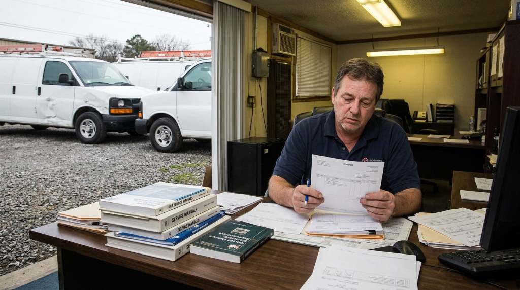 Heating and air conditioning company valuation process