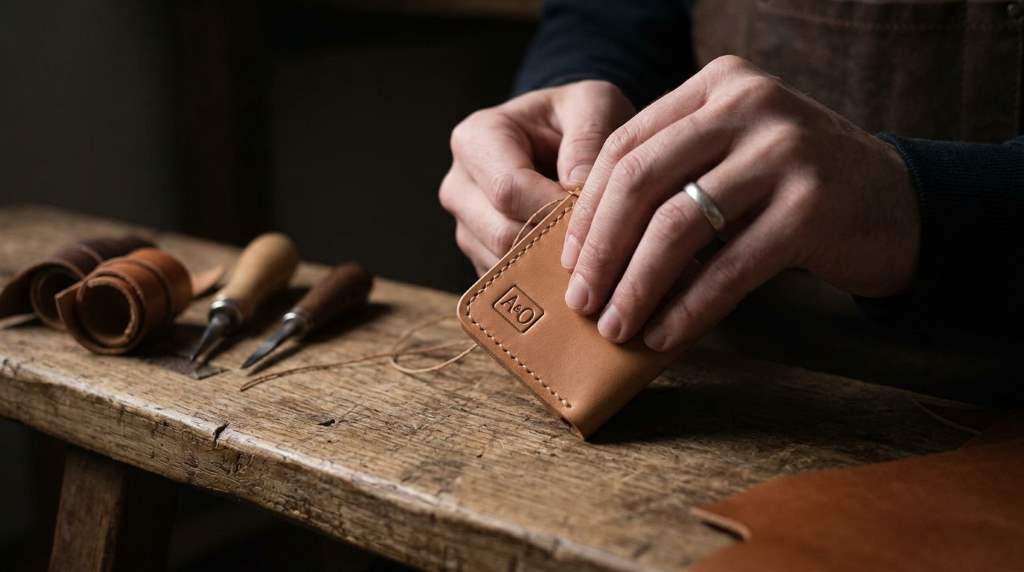 Small handmade business owner packaging customer orders